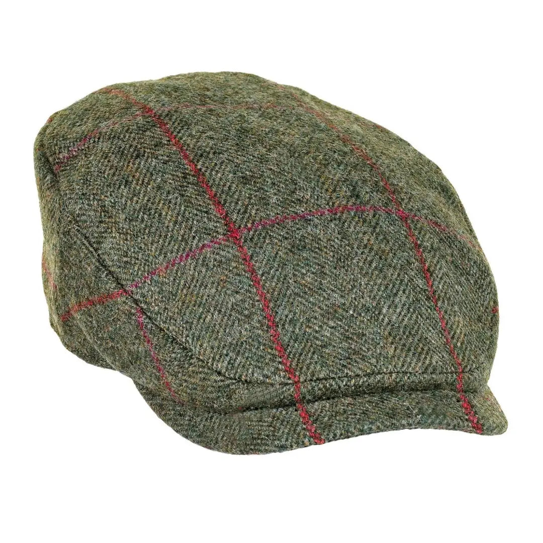 Premium leather hats for stylish, rugged looks-Heather Maxwell British Tweed Bond Cap