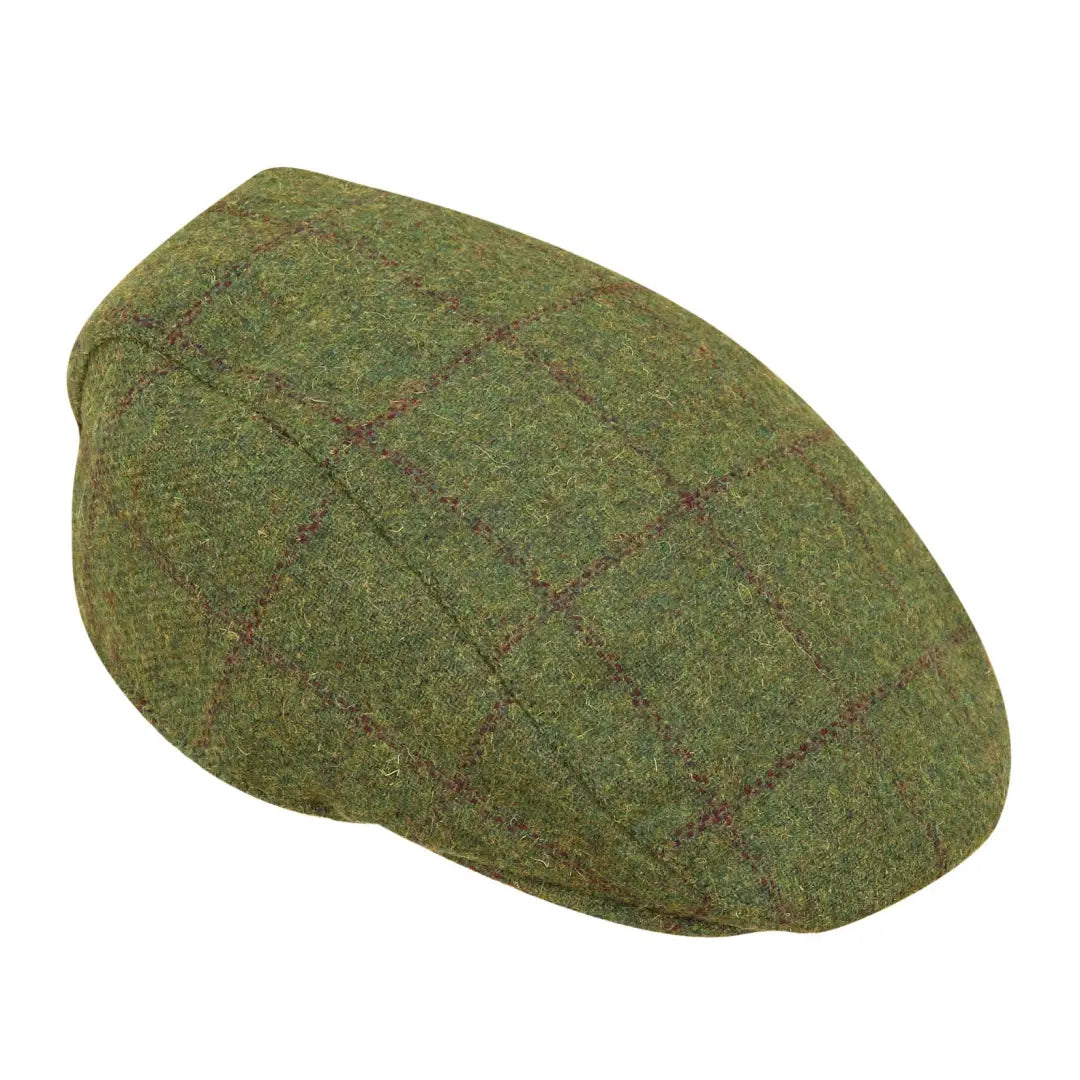 Sporty hats for golf and tennis-Hoggs of Fife Tummel Tweed Waterproof Cap