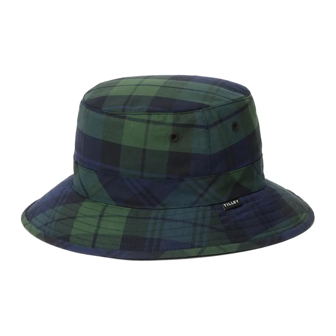 Warm fleece hats for winter adventures-Tilley Waxed Bucket Hat